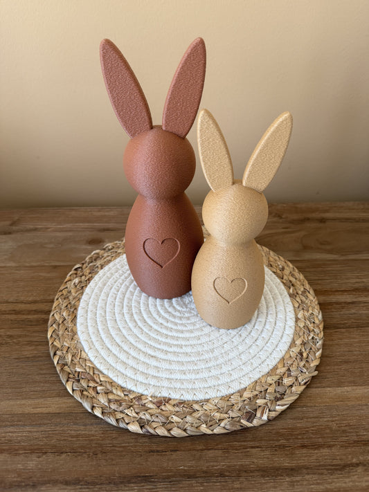 Modern paaskonijn met Fuzzy-textuur.